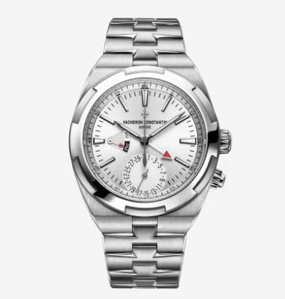Vacheron Constantin Overseas dual time Stainless steel Replica Watch 7900V/110A-B333