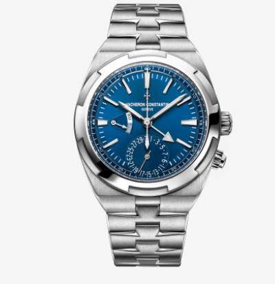 Vacheron Constantin Overseas dual time Stainless steel Replica Watch 7900V/110A-B334