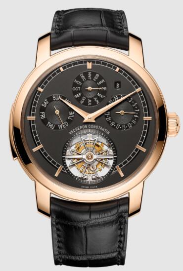 Vacheron Constantin Traditionnelle Grandes Complications 18K 5N pink gold Replica Watch 80172/000R-B406