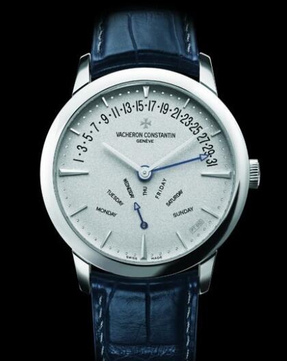 Replica Watch Vacheron Constantin Patrimony Date et Jour Rétrogradants Edition limitée 86020/000P-9345 Platinum