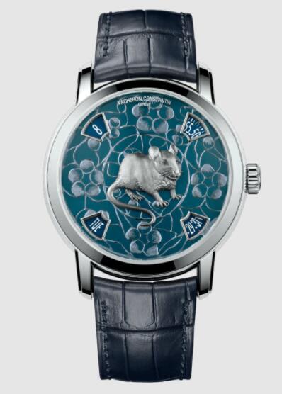 Replica Vacheron Constantin Metiers d'Art The legend of the Chinese zodiac - Year of the rat platinum 950 Watch 86073/000P-B521