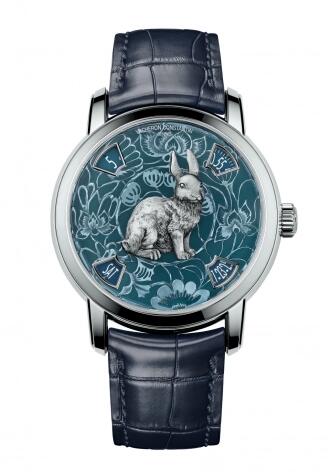 Vacheron Constantin Métiers d'Art The Legend of the Chinese Zodiac Year of the Rabbit Platinum Replica Watch 86073/000P-B93 Vacheron Constantin Métiers d'Art The Legend of the Chinese Zodiac Year of the Rabbit Platinum Replica Watch 86073/000P-B93