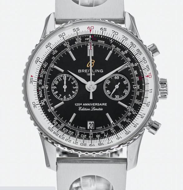 Breitling Navitimer 125th Anniversary Limited Edition On Bracelet A26322