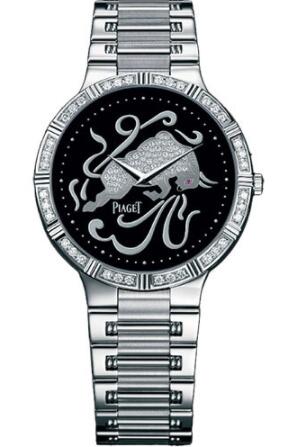 Piaget Dancer Ultra-Thin Replica Watch 38mm White Gold Onyx Zodiac G0A32191