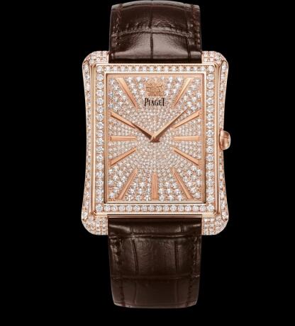 Replica Piaget Emperador Pink Gold Diamond Watch G0A33076