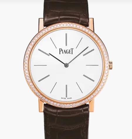 Replica Piaget Altiplano Rose gold Diamond Ultra-thin mechanical Watch G0A36125