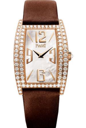 Replica Piaget Limelight Tonneau-Shaped Watch Rose Gold - 27 x 38 mm G0A36190