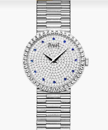 Replica Piaget Traditional Diamond White Gold Watch Piaget Luxury Women Watch G0A37043