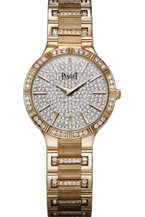 Piaget Dancer Replica Watch 28mm Rose Gold G0A37053