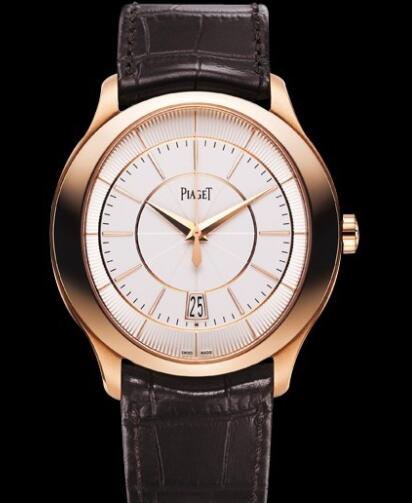 Replica Piaget Gouverneur Watch G0A37110 Pink gold