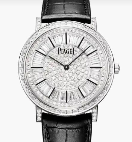 Replica Luxury Piaget Altiplano White Gold Diamond Ultra-thin Automatic Watch G0A37128