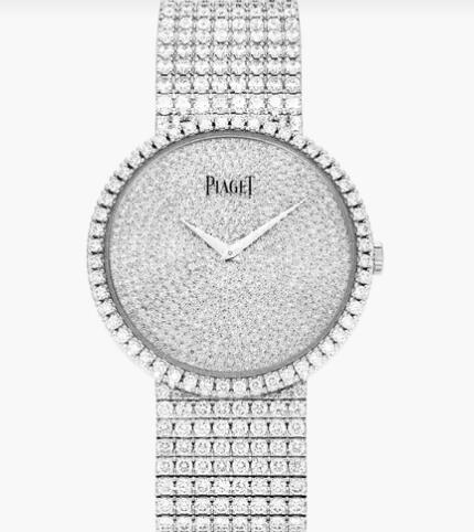 Replica Piaget Traditional White Gold Diamond Watch G0A38021 Piaget Luxury Watch