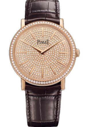 Piaget Altiplano Ultra-Thin Replica Watch Mechanical 38 mm Rose Gold G0A38141