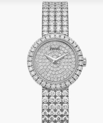 Replica Piaget Traditional Diamond White Gold Watch Piaget Women Luxury Watch G0A39047