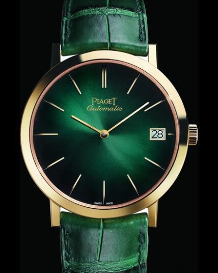 Replica Piaget Altiplano 60th Anniversary Collection (40 mm) Watch G0A42052 Ultra-Thin watch - Yellow Gold - Strap Alligator