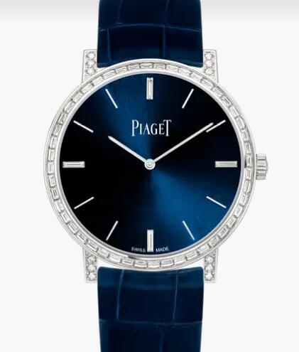 Replica Piaget Altiplano White gold Diamond Ultra-thin mechanical Watch G0A44076