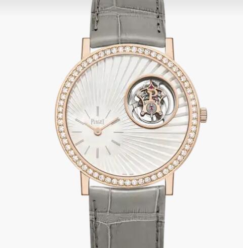 Replica Piaget Altiplano Rose Gold Diamond Tourbillon Ultra-Thin Watch G0A45030