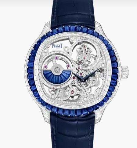 Replica Piaget Polo Emperador White Gold Diamond Tourbillon Skeleton Watch Piaget Watch G0A45041