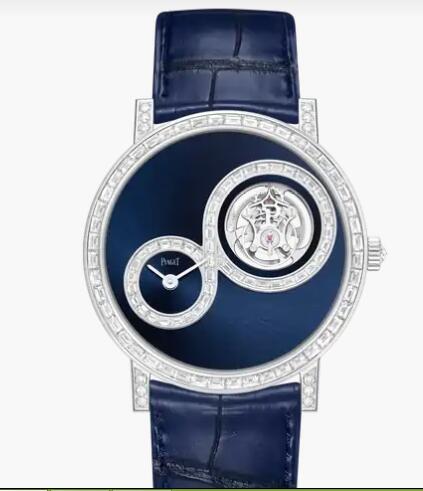 Replica Luxury Piaget Altiplano White Gold Diamond Tourbillon Ultra-Thin Watch G0A45044