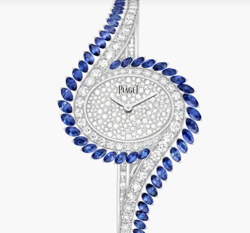 Replica Piaget Limelight Gala Piaget Luxury Watch G0A45171 White Gold Sapphire Diamond Watch