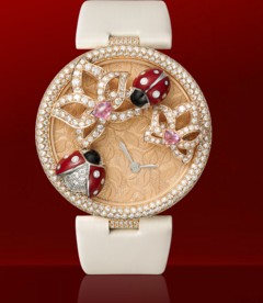 Fine Cartier watch for Ladybug decoration Replica HPI00481
