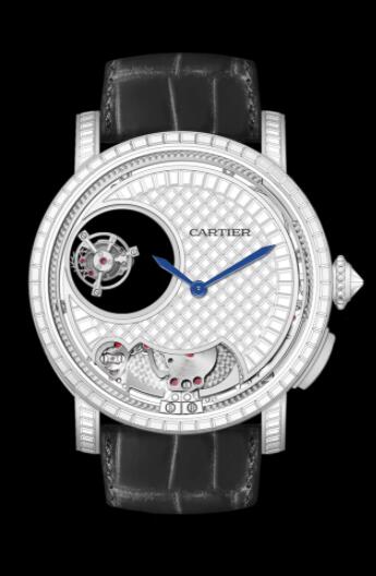 Replica Cartier Rotonde de Cartier Minute Repeater Mysterious Double Tourbillon watch HPI01103