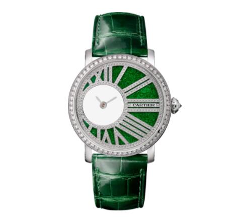 Replica Cartier Rotonde de Cartier mysterious movement watch HPI01300