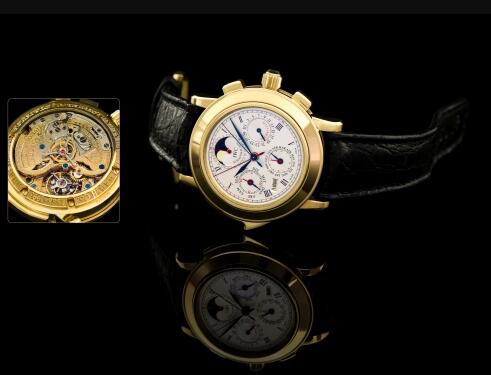 Replica IWC Grande Complication DDestriero Scafusia Yellow Gold Watch IW186812