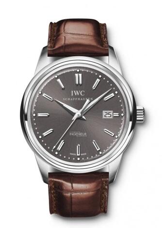 Replica IWC Ingenieur Automatic 1955 White Gold Watch Ardoise IW323304