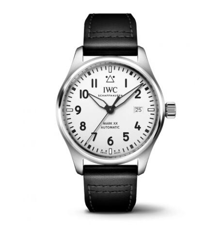 IWC Pilot's Watch Mark XX Stainless Steel White Replica Watch IW328207