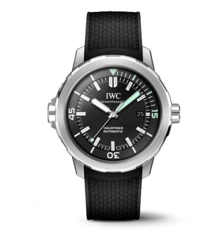 IWC Aquatimer Automatic Stainless Steel Black IW328802 Replica Watch