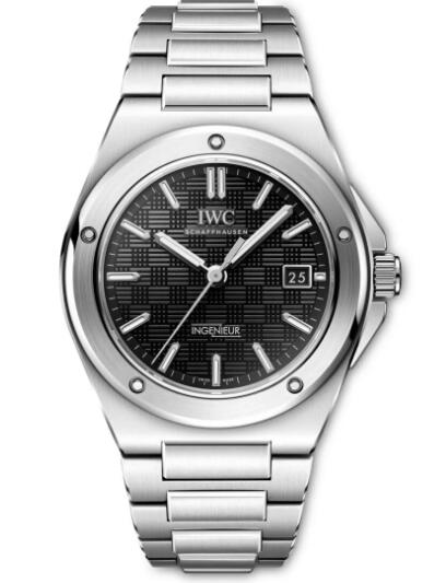 IWC IW328901 Ingenieur Automatic 40 Stainless Steel Black Replica Watch