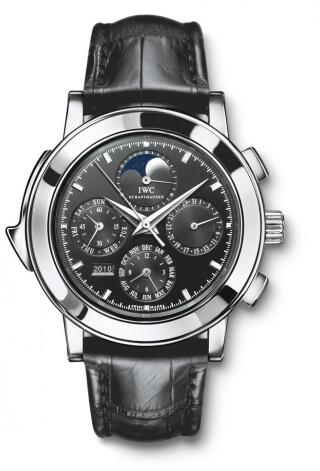 Replica IWC Grande Complication 3770 Platinum Watch Black IW377017