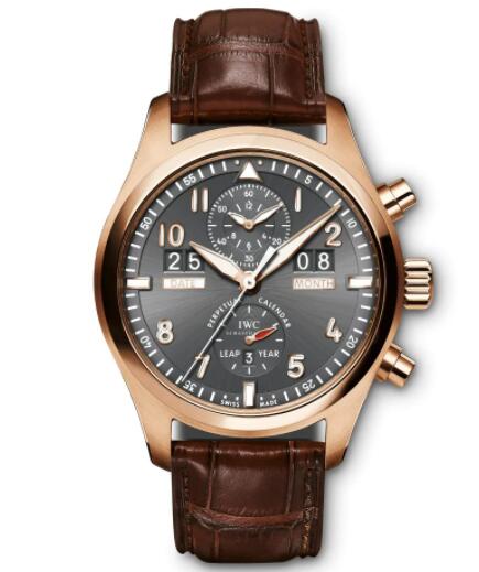 IWC Pilot Spitfire Perpetual Calendar Digital Date-Month Replica Watch IW379105