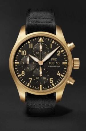 Replica IWC Pilot's Watch Spitfire Chronograph Spitfire Mr. Porter IW387907