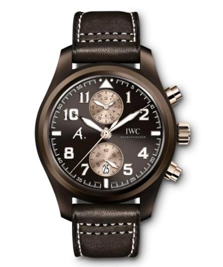 Replica IWC Pilots Watch Chronograph Edition "The Last Flight" IW388006