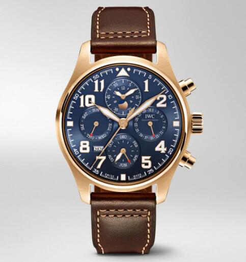 Replica IWC Pilot's Watch Perpetual Calendar Chronograph Edition "Le Petit Prince" IW392202