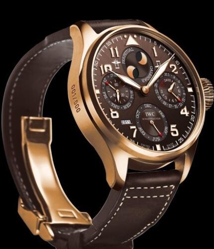 IWC Big Pilot's Watch Replica Calendrier Perpétuel Edition Antoine de Saint Exupéry IW502617