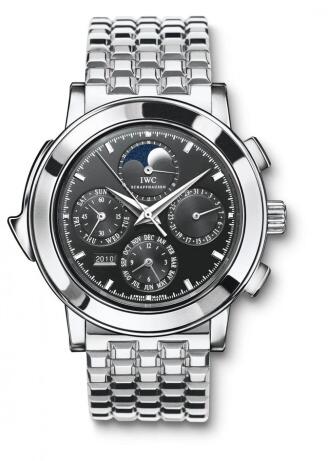 Replica IWC Grande Complication 3770 Platinum Watch Black IW927020