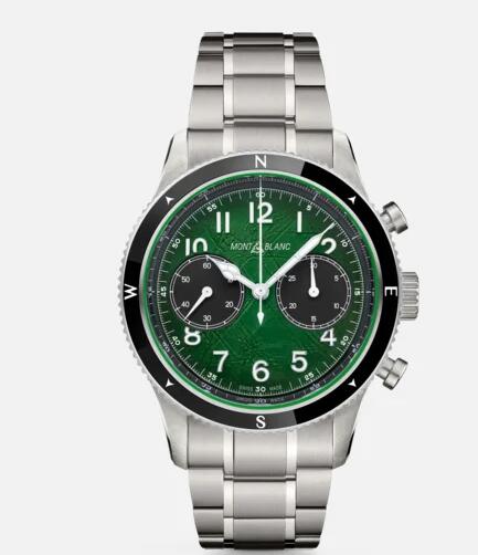 MONTBLANC 1858 AUTOMATIC CHRONOGRAPH 0 OXYGEN Replica Watch MB133298
