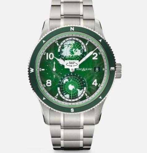 MONTBLANC 1858 GEOSPHERE 0 OXYGEN Replica Watch MB133303