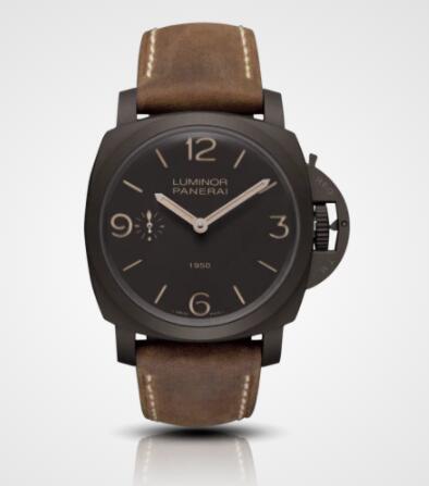 Replica Panerai Luminor 1950 3 Days Composite 47mm Watch PAM00375