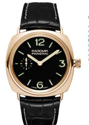 Fake Panerai Historic Radiomir Oro Rosso Watch PAM00378