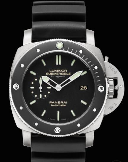 Panerai Luminor Submersible 1950 Amagnetic 3 Days Automatic Titanio Replica Watch PAM00389