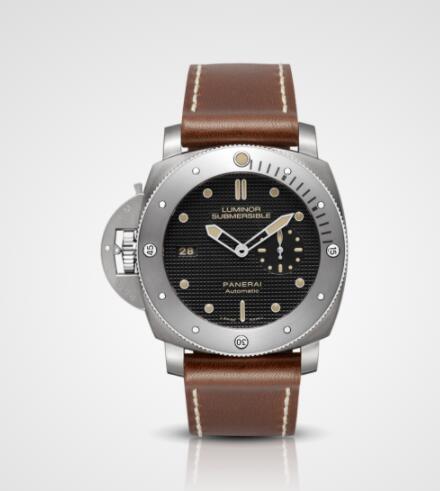 Replica Panerai Luminor Submersible 1950 Left-Handed 3 Days Automatic Titanio 47mm Watch PAM00569