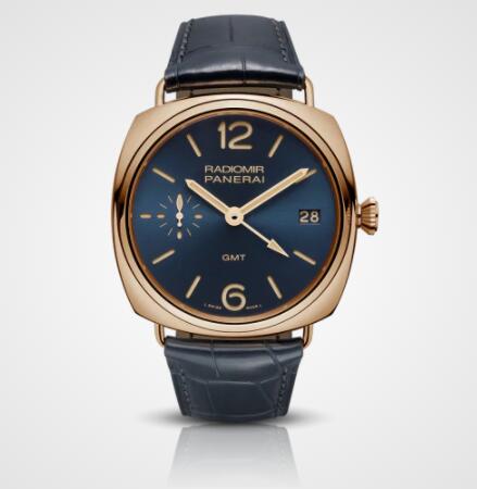 Replica Panerai Radiomir 3 Days GMT Oro Rosso 47mm Watch PAM00598