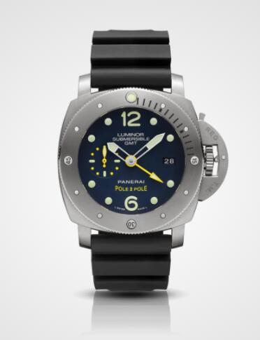 Replica Panerai Luminor Submersible 1950 3 Days GMT Automatic Titanio 47mm Watch PAM00719