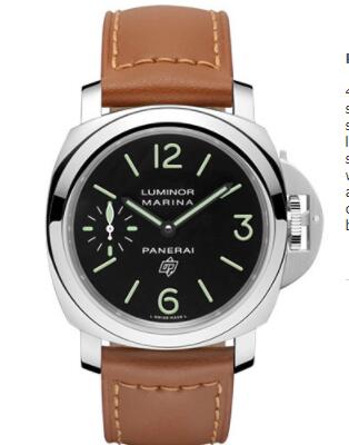 Replica Panerai Luminor Marina Logo Acciaio Watch PAM01005