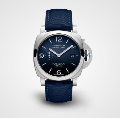 Replica Panerai Luminor Marina ESteel Blu Profondo Watch PAM01157