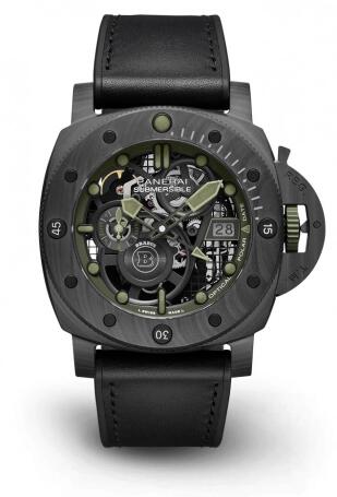 Panerai Submersible S Brabus Verde Militare Replica Watch PAM01283